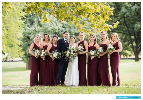 K&H | Lawrence Kansas Fall Wedding | Rotary Arboretum | Clinton Lake ...